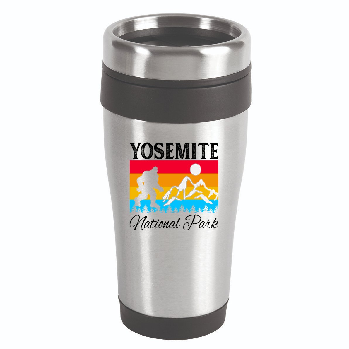Yosemite National Park Bigfoot Design 16oz Travel Tumbler