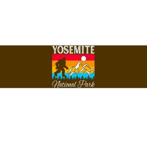 Yosemite National Park Bigfoot Design Bumper Sticker