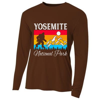 Yosemite National Park Bigfoot Design Cooling Performance Long Sleeve Crew