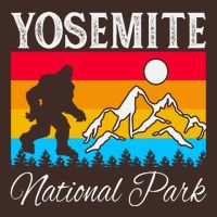 Yosemite National Park Bigfoot Design Poster
