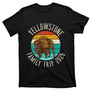 Yellowstone National Park Family Trip 2025 T-Shirt