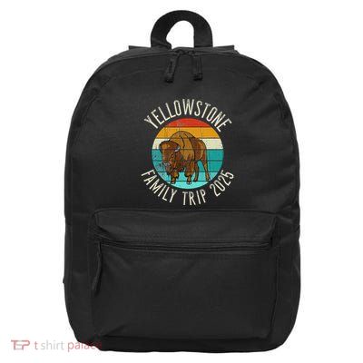 Yellowstone National Park Family Trip 2025 16 in Basic Backpack