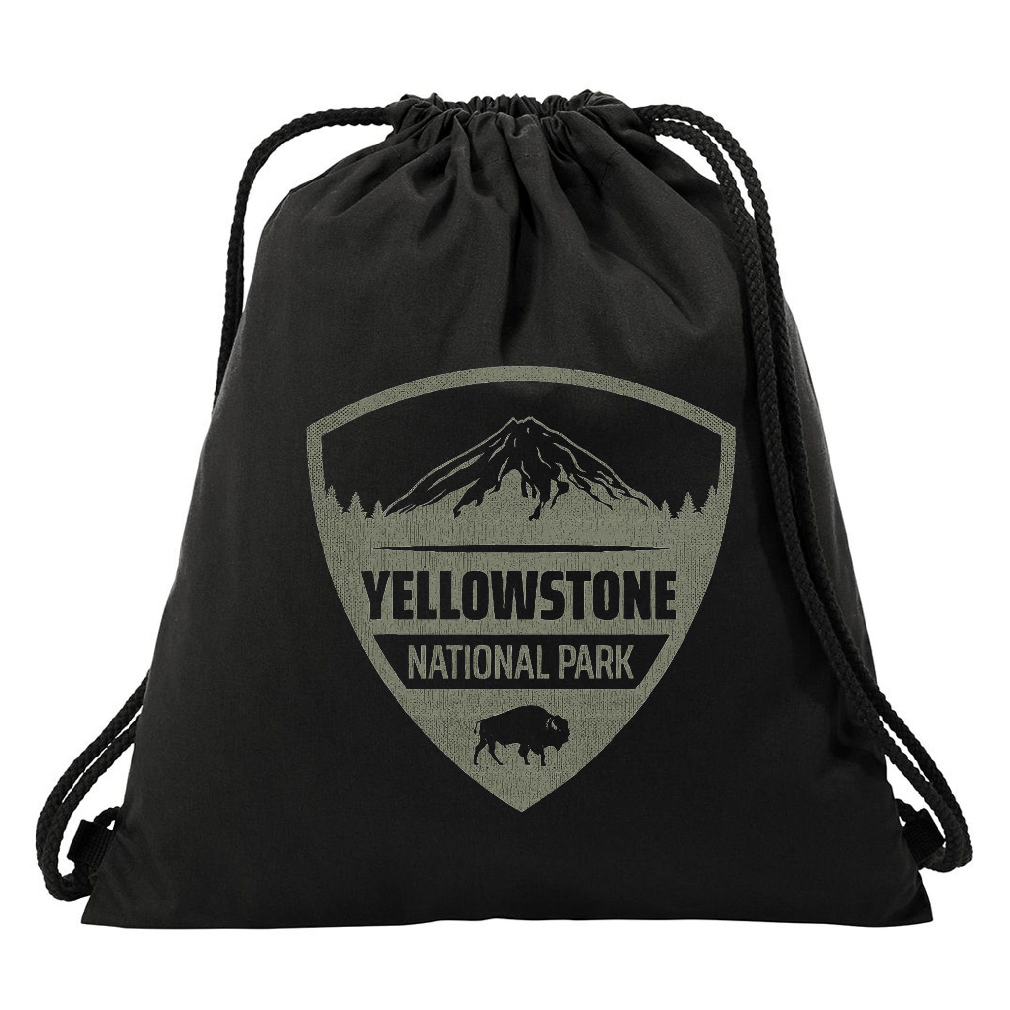 Yellowstone National Park Merchandise Yellowstone Souvenir Drawstring Bag