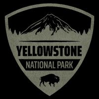 Yellowstone National Park Merchandise Yellowstone Souvenir Drawstring Bag