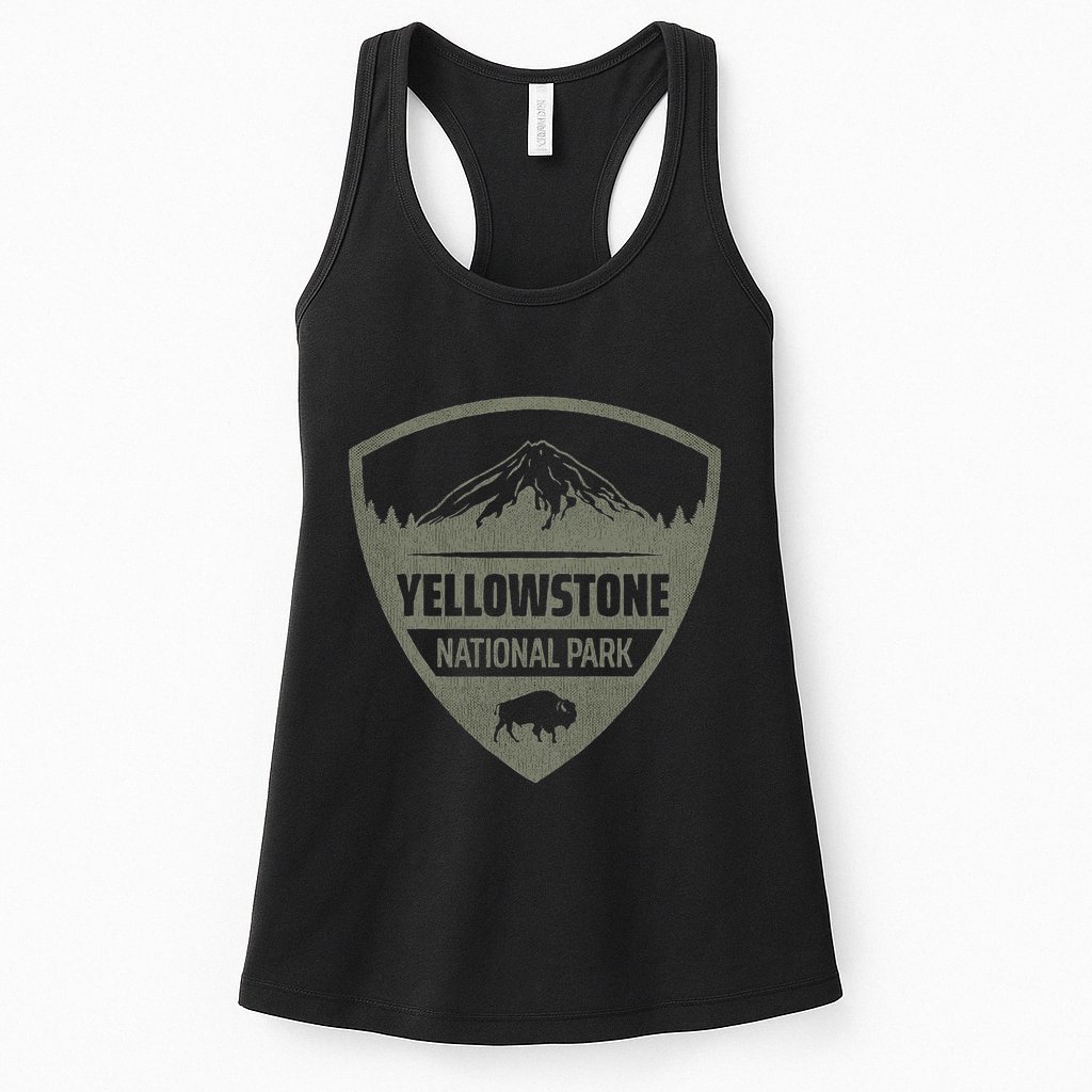 Yellowstone National Park Merchandise Yellowstone Souvenir Womens Tank Top