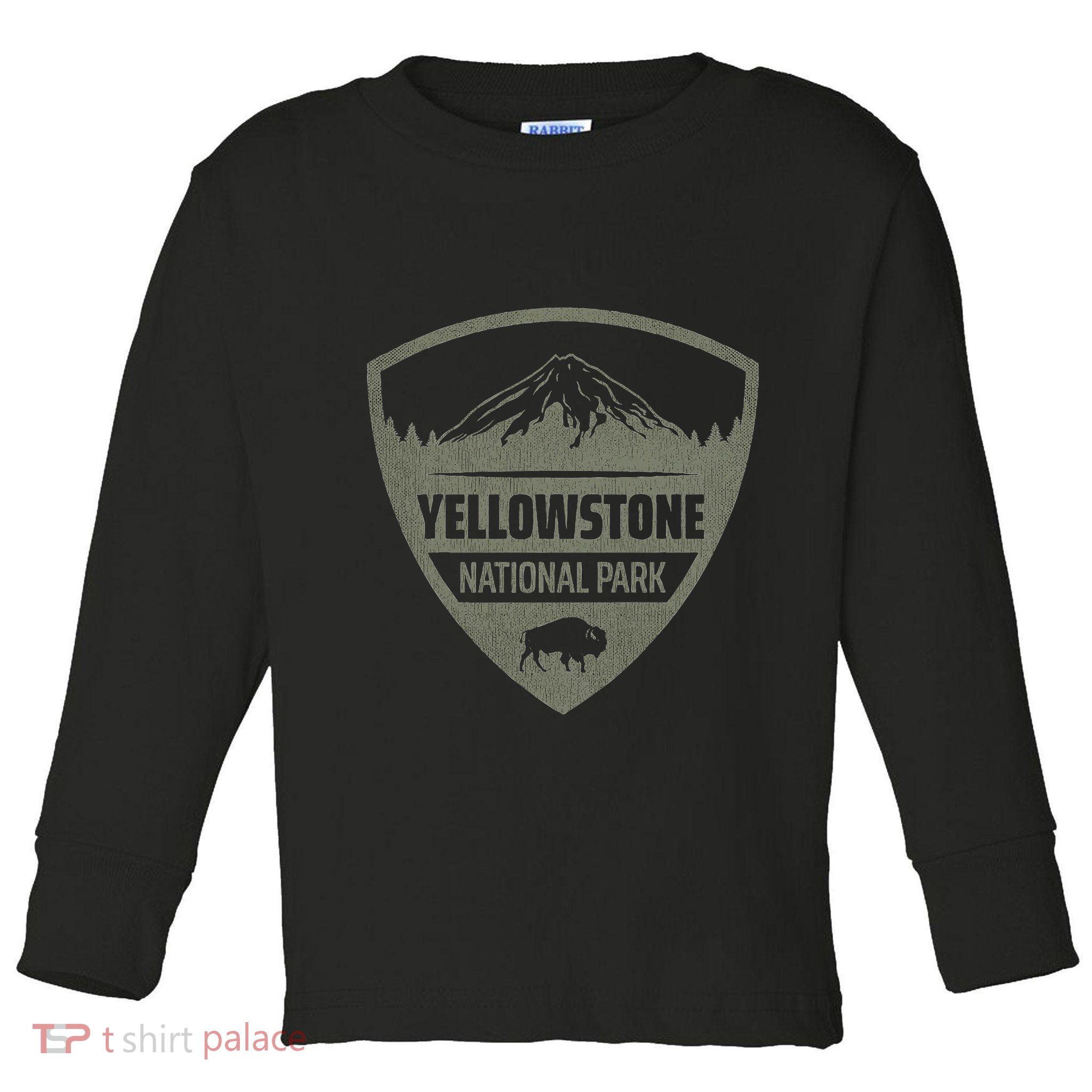 Yellowstone National Park Merchandise Yellowstone Souvenir Toddler Long Sleeve Shirt
