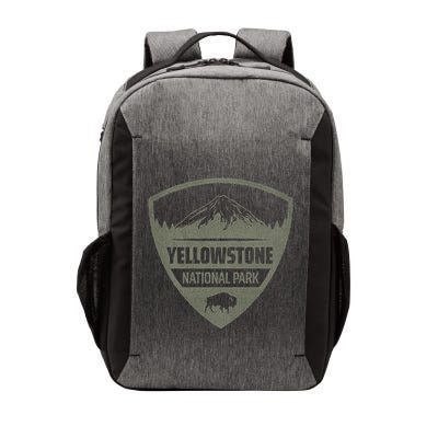 Yellowstone National Park Merchandise Yellowstone Souvenir Vector Backpack