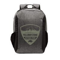 Yellowstone National Park Merchandise Yellowstone Souvenir Vector Backpack