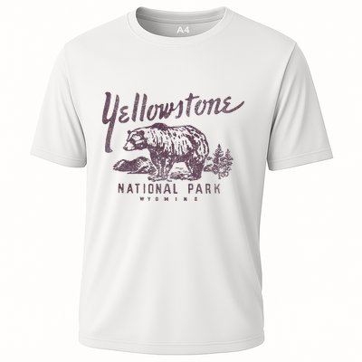 Yellowstone National Park Bear Graphic Performance Shirt