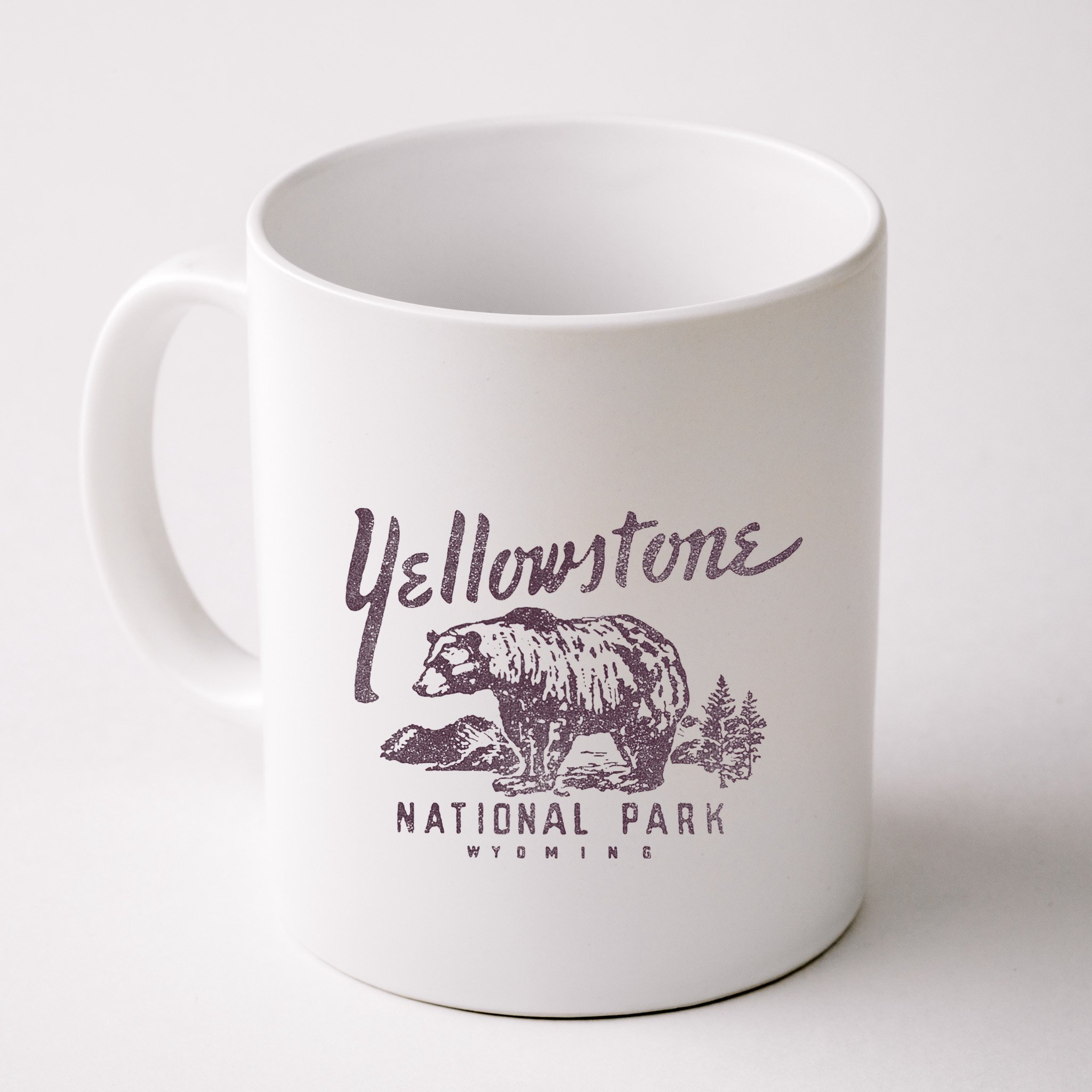 Yellowstone National Park Bear Graphic Mug
