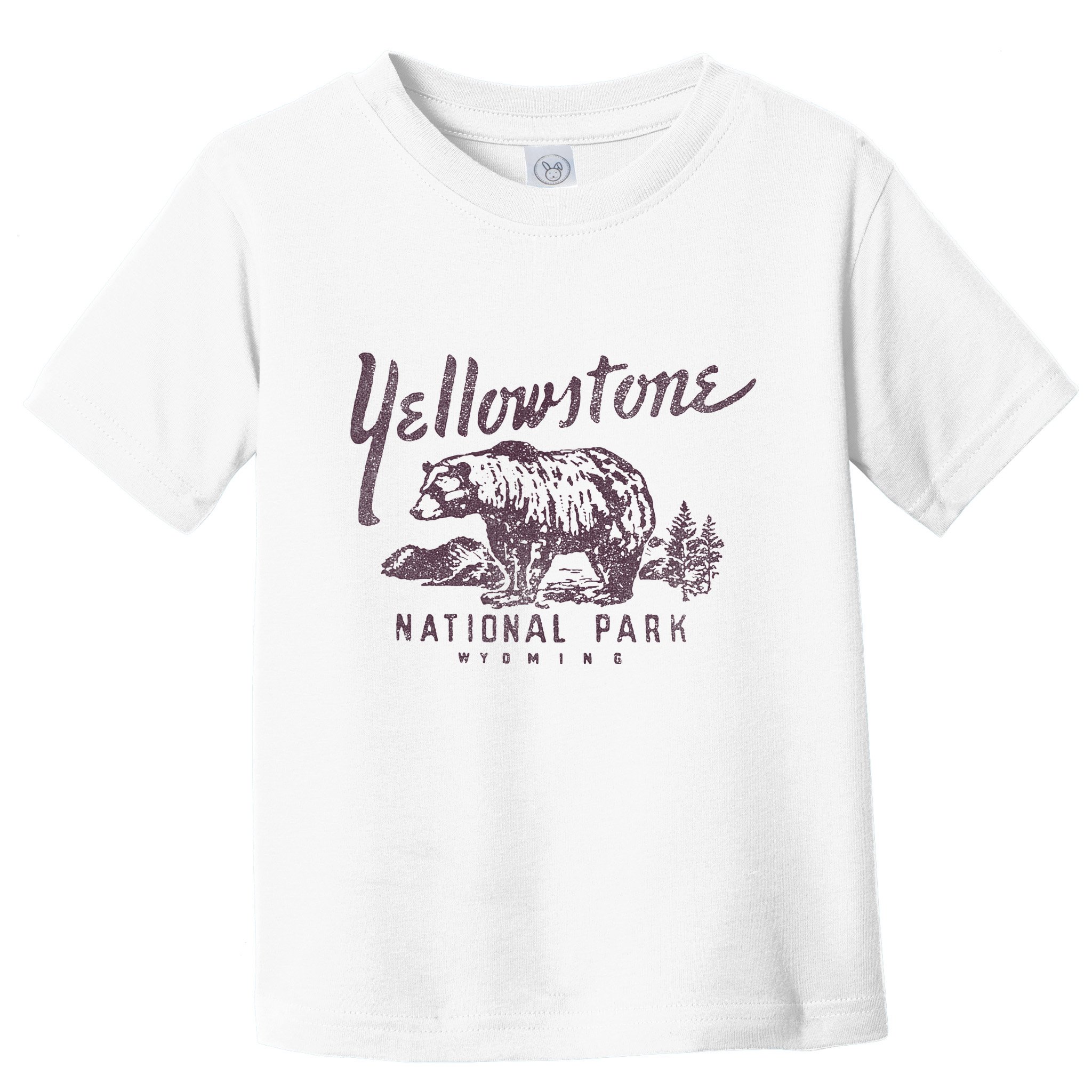 Yellowstone National Park Bear Graphic Toddler T-Shirt
