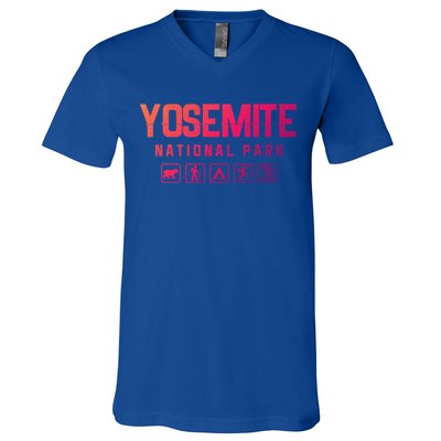 Yosemite National Park Cute Gift V-Neck T-Shirt