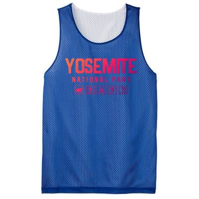 Yosemite National Park Cute Gift Mesh Reversible Basketball Jersey Tank