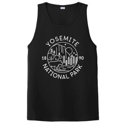 Yosemite National Park 1890 California Cute Gift PosiCharge Competitor Tank