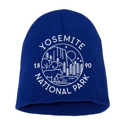 Yosemite National Park 1890 California Cute Gift Short Acrylic Beanie