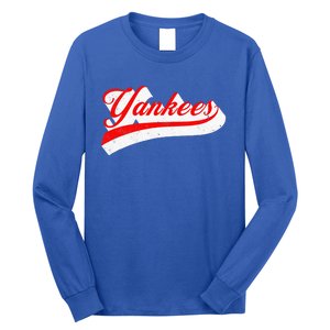 Y.A.N.K.E.E.S. Name Retro Long Sleeve Shirt