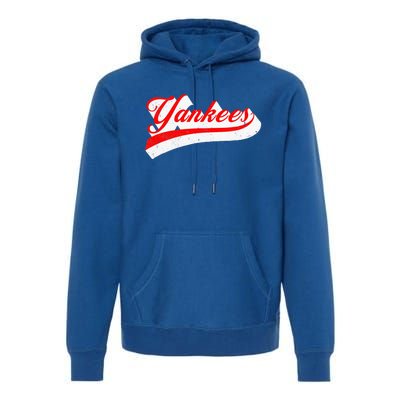 Y.A.N.K.E.E.S. Name Retro Premium Hoodie