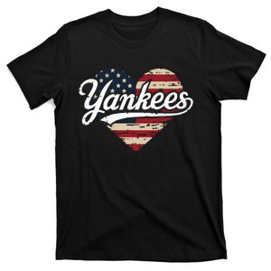 Y.A.N.K.E.E.S Name Retro Style T-Shirt