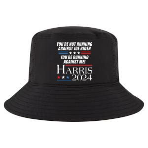 YouRe Not Running Against Joe Biden Kamala Harris Debate Cool Comfort Performance Bucket Hat