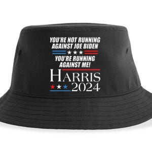 YouRe Not Running Against Joe Biden Kamala Harris Debate Sustainable Bucket Hat