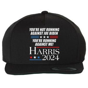 YouRe Not Running Against Joe Biden Kamala Harris Debate Wool Snapback Cap