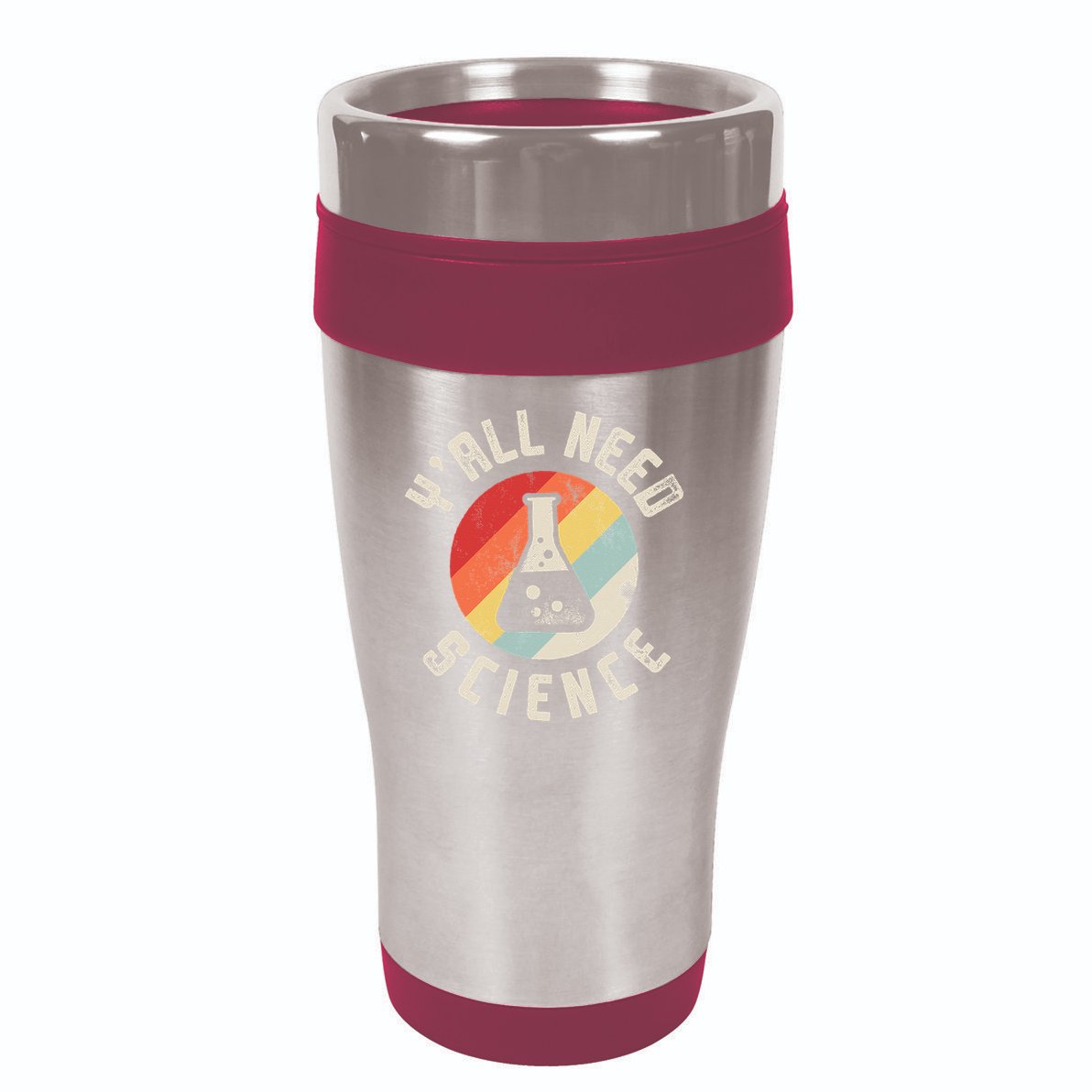 Yall Need Science Chemistry Biology Physics Teacher Student 16oz Travel Tumbler