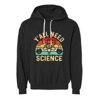 YAll Need Science Retro Teacher Student Funny Nerd Science Garment-Dyed Fleece Hoodie