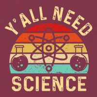 YAll Need Science Retro Teacher Student Funny Nerd Science 16oz Travel Tumbler