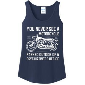 You Never See A Motorcycle Parked Outside Ladies Essential Tank