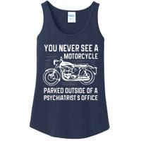 You Never See A Motorcycle Parked Outside Ladies Essential Tank