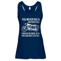 You Never See A Motorcycle Parked Outside Ladies Essential Flowy Tank