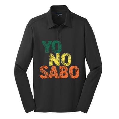 Yo No Sabo Silk Touch Performance Long Sleeve Polo