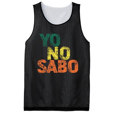 Yo No Sabo Mesh Reversible Basketball Jersey Tank