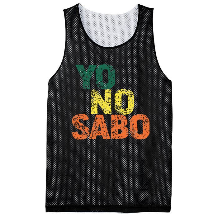 Yo No Sabo Mesh Reversible Basketball Jersey Tank