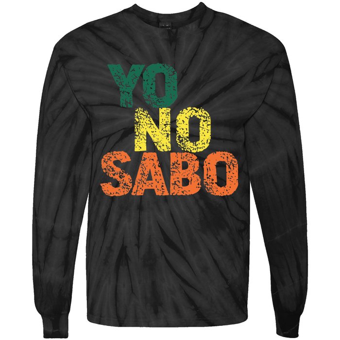 Yo No Sabo Tie-Dye Long Sleeve Shirt