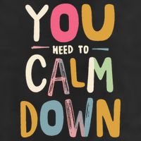 You need to calm down Golf Towel
