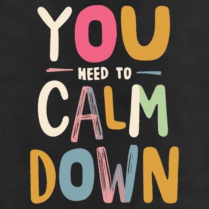 You need to calm down Golf Towel