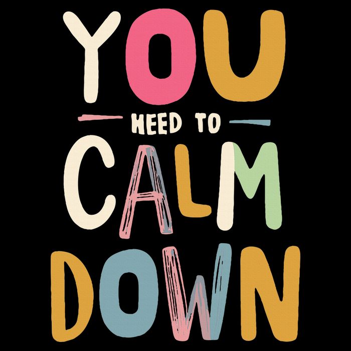 You need to calm down Crop Top