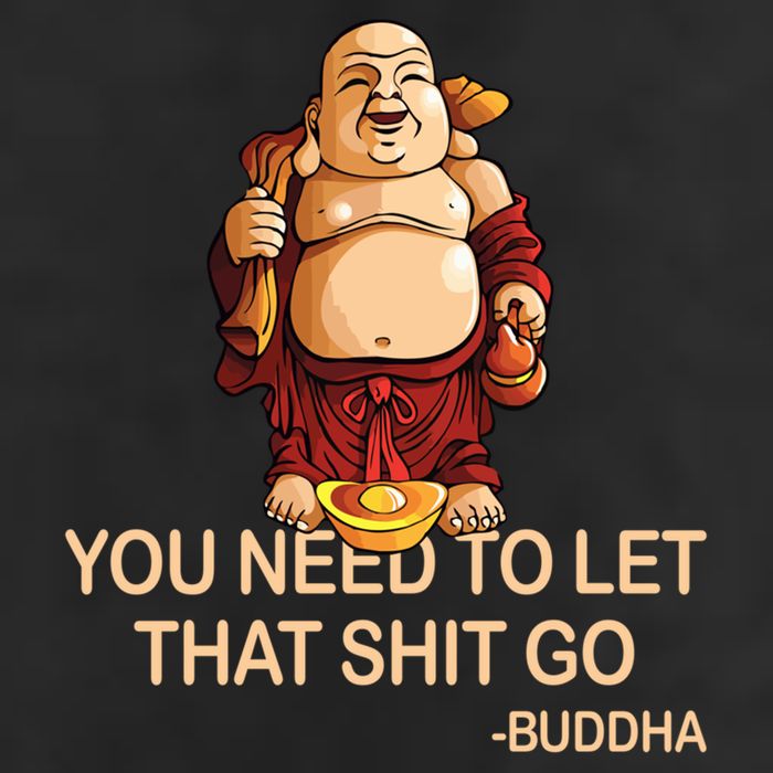 You Need To Let That Shitgo Fat Buddha Buddhism Religions Great Gift Adult Drive Performance Visor