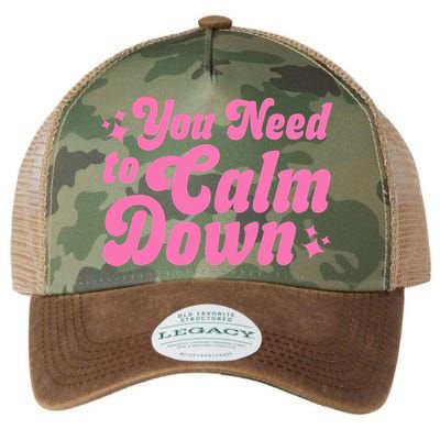 You Need To Calm Down Legacy Tie Dye Trucker Hat