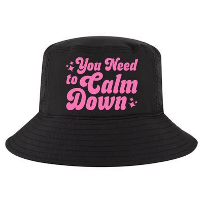 You Need To Calm Down Cool Comfort Performance Bucket Hat