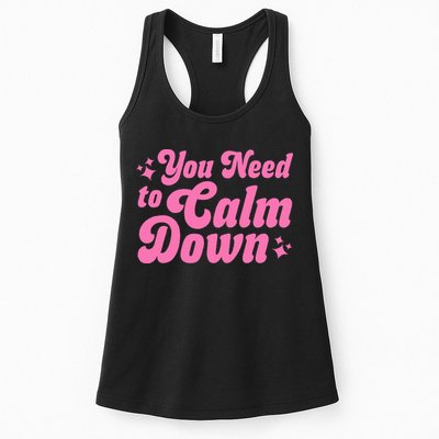 You Need To Calm Down Womens Tank Top