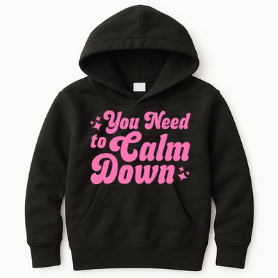 You Need To Calm Down Kids Hoodie
