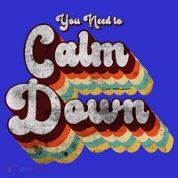 You Need To Calm Down Classic Retro Vintage Pride 80’s Gift Baby Bodysuit