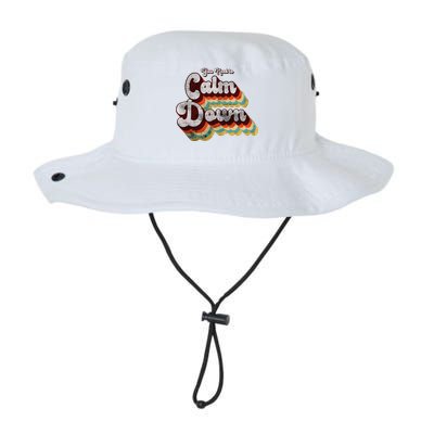 You Need To Calm Down Classic Retro Vintage Pride 80’s Gift Legacy Cool Fit Booney Bucket Hat