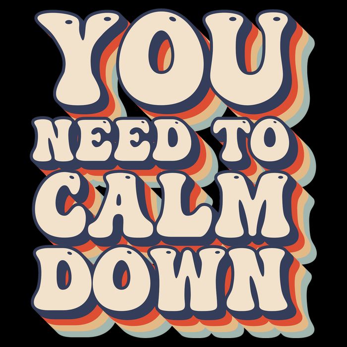 You Need To Calm Down T Poster