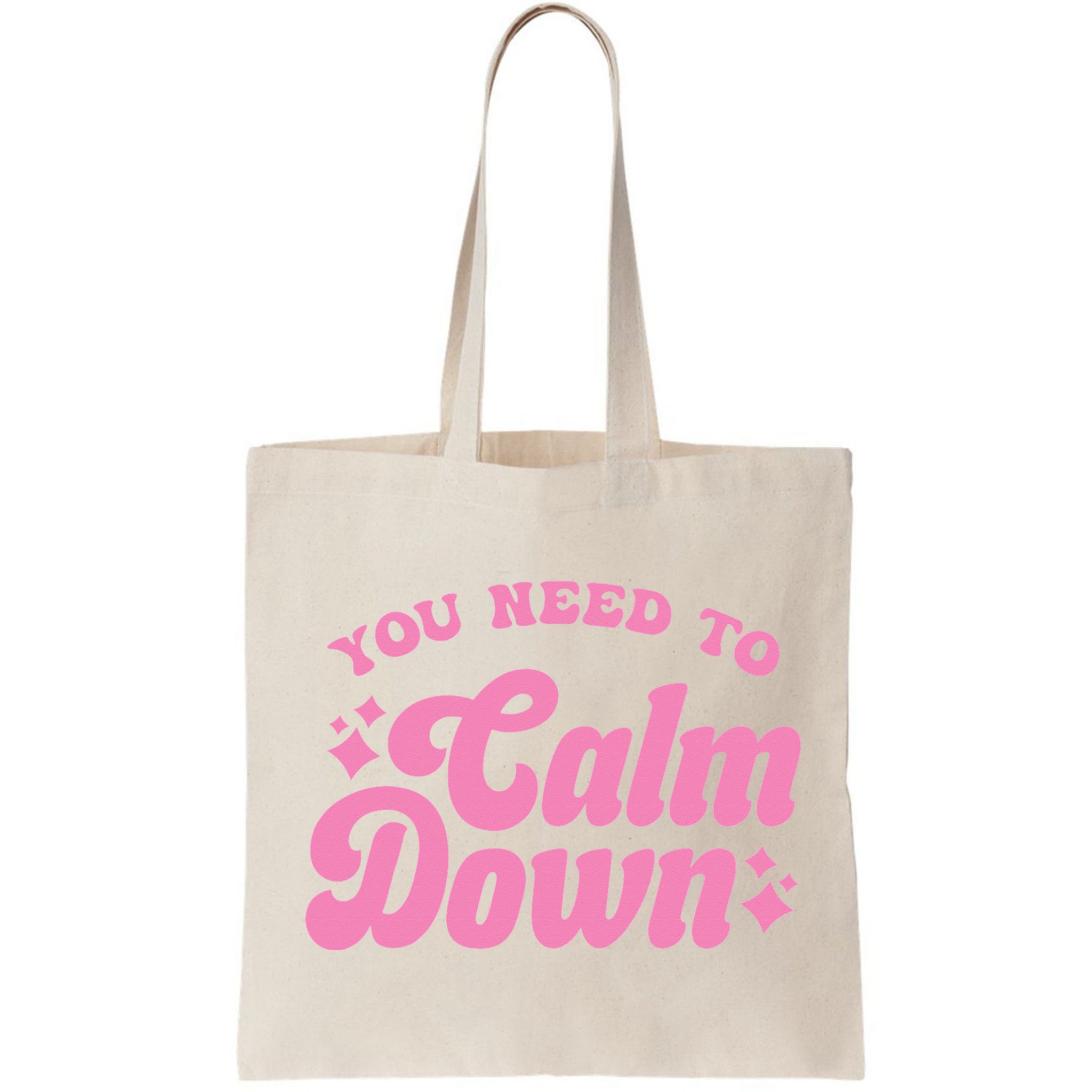 You Need To Calm Down Groovy Retro Cute Funny Bag