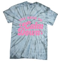 You Need To Calm Down Groovy Retro Cute Funny Tie-Dye T-Shirt