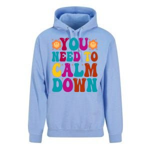 You Need To Clam Down Retro Colorful Unisex Surf Hoodie