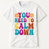 You Need To Clam Down Retro Colorful Tall T-Shirt
